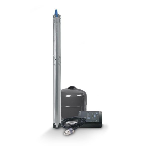 Konstantdruckpaket Grundfos SQE3-105 80m Kabel / CU302 - 93218784
